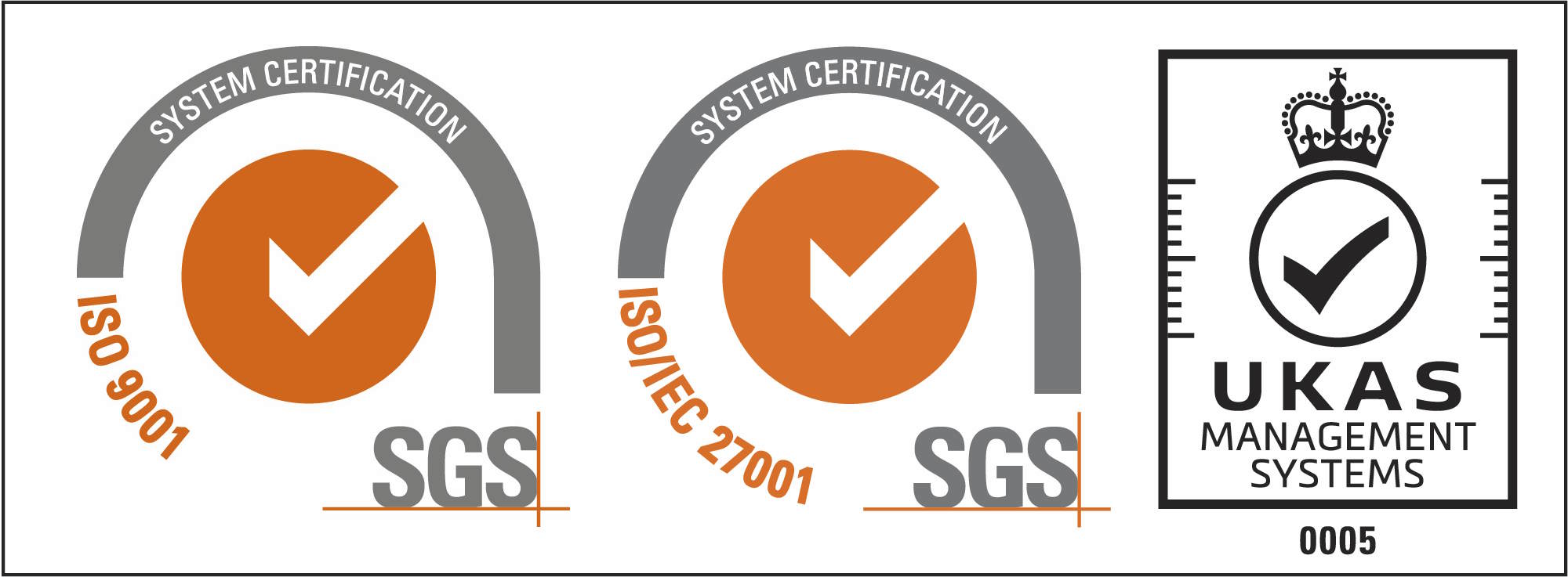 ISO 9001 27001 UKAS